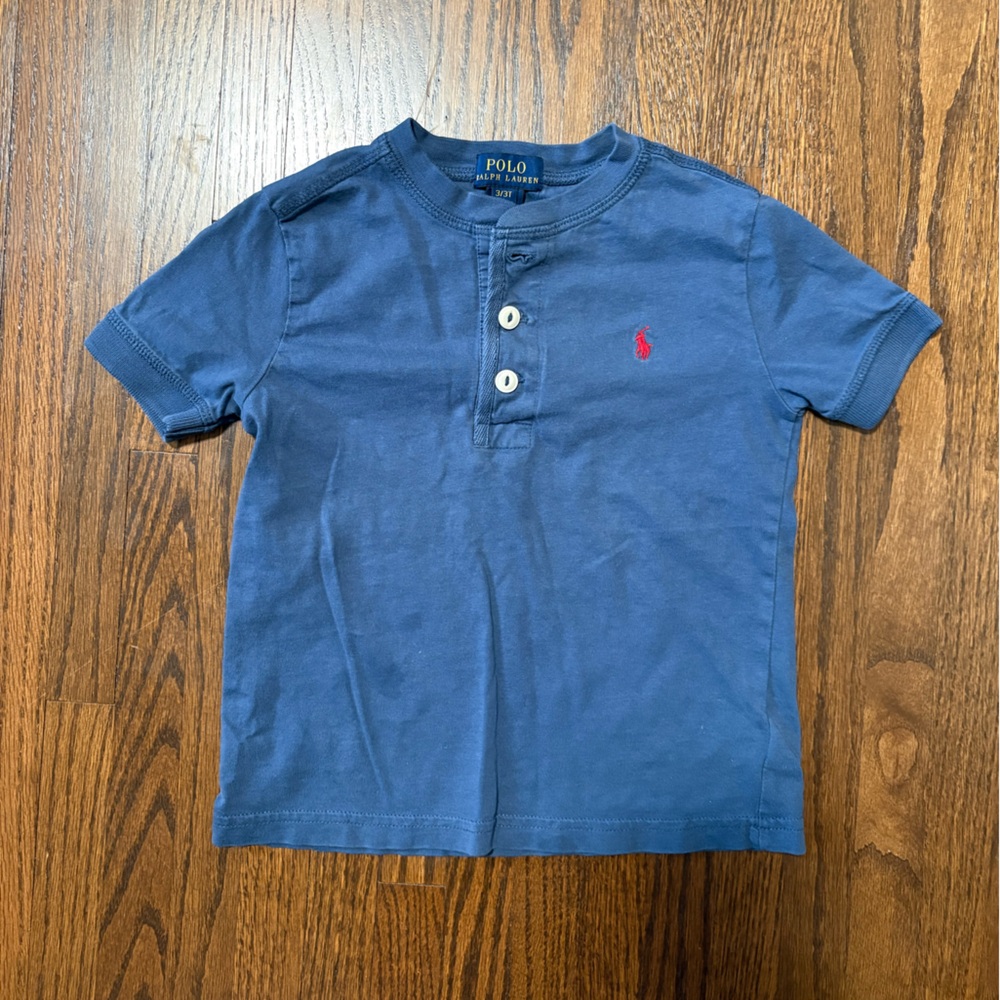 Polo by Ralph Lauren Kids Classic Blue Polo Shirt